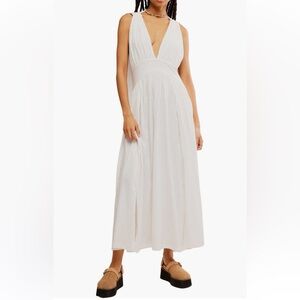Free people ladies Selena convertible halter maxi dress size large